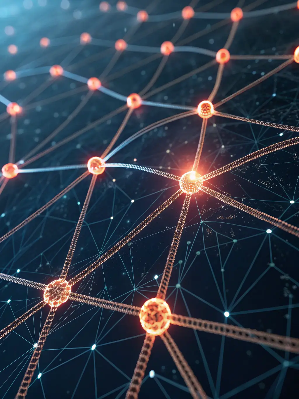 An illustration of AI algorithms and automation processes integrated into marketing workflows, representing Signal and Spark's Clear aiworkflows service.
